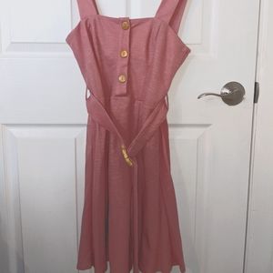 2/20 NWT Topshop smokey pink dress